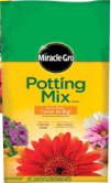 MIRACLE GROW POTTING MIX | 16-QT per BAG