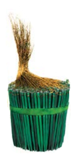 4" WIRED GREEN STICKS | 375-Piece per Pack / 12-Pack per Case / 48-Pack per Master