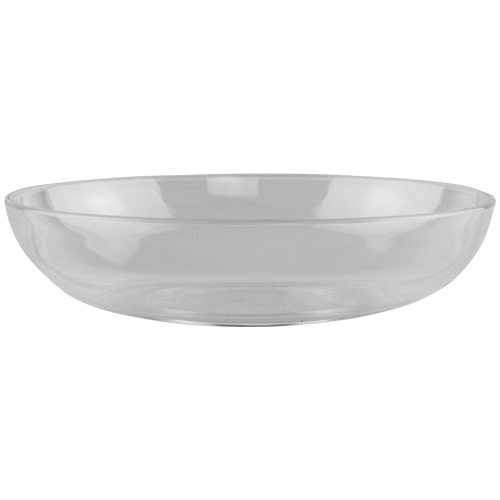 18" DESIGNER DISH - CRYSTAL | 6-Piece per Pack