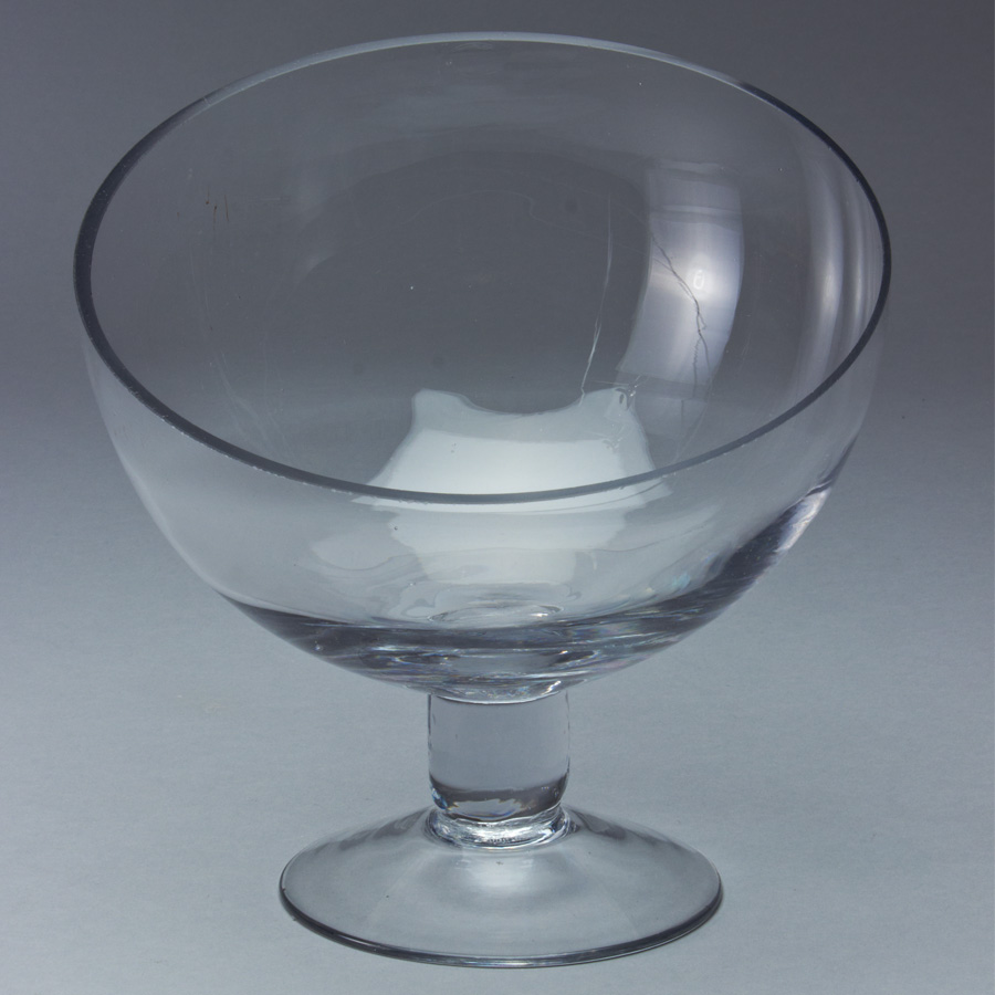 GLASS PEDESTAL BOWL 9" | 6-Piece per Pack