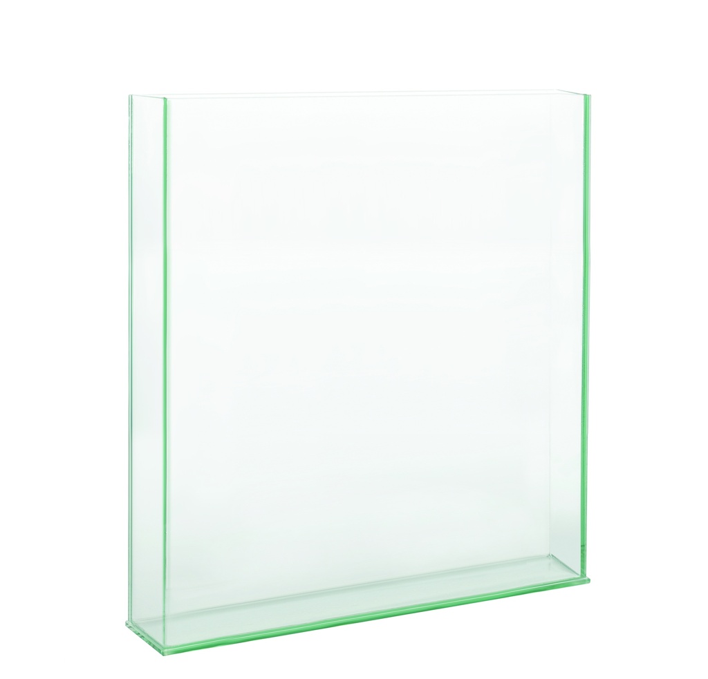 8LX3WX12H TALL RECTANGLE GLASS VASE CLEAR | 6-Piece Per Box