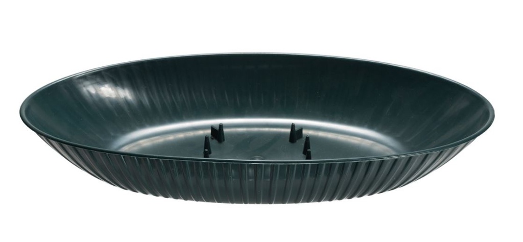 GREEN OBLONG ARRANGMENT DISH | 24-Piece per Pack