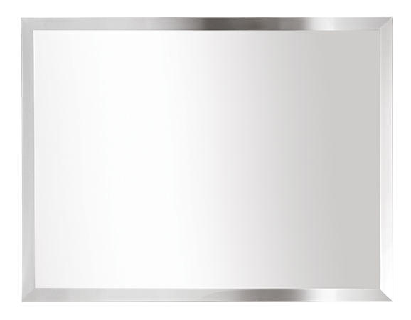 16 X 12 RECTANGLE  MIRROR GLASS CANDLE PLATE | 12-Piece per Pack