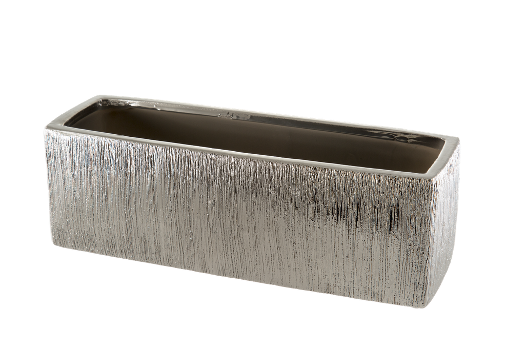 SILVER, 14"X4"OPEN,4"H | 12-Piece per Pack