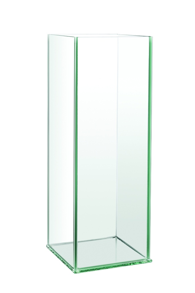 TALL PLATE GLASS SQUARE 10" | 12-Piece per Pack