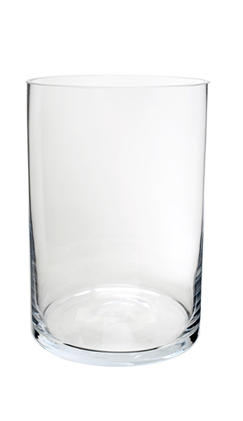 5" X 8" CLEAR PLASTIC CYLINDER | 12-Piece per Pack