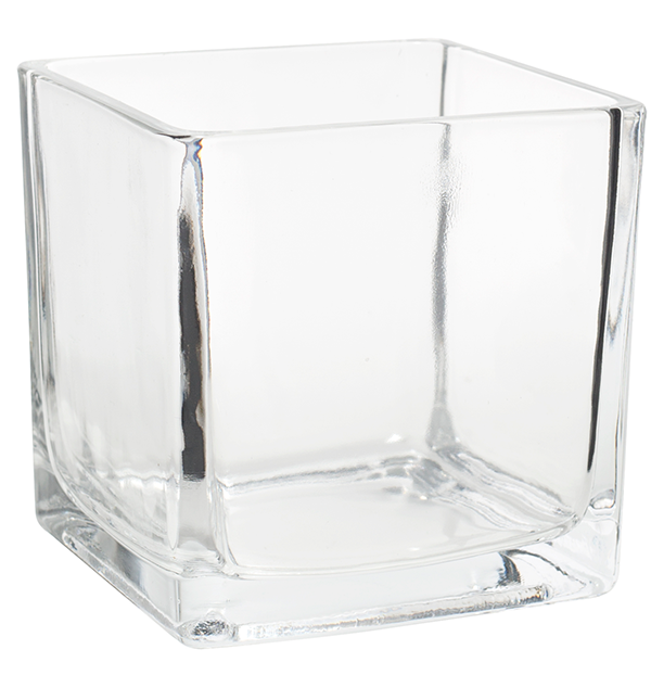 4X4X4 GLASS CUBES | 36-Piece per Pack