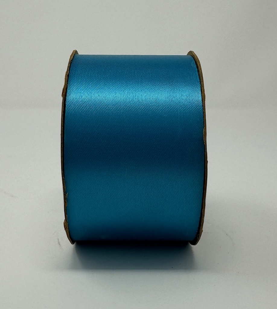 2&3/4" SATIN RIBBON TURQUIOSE | 50-Yards per Roll