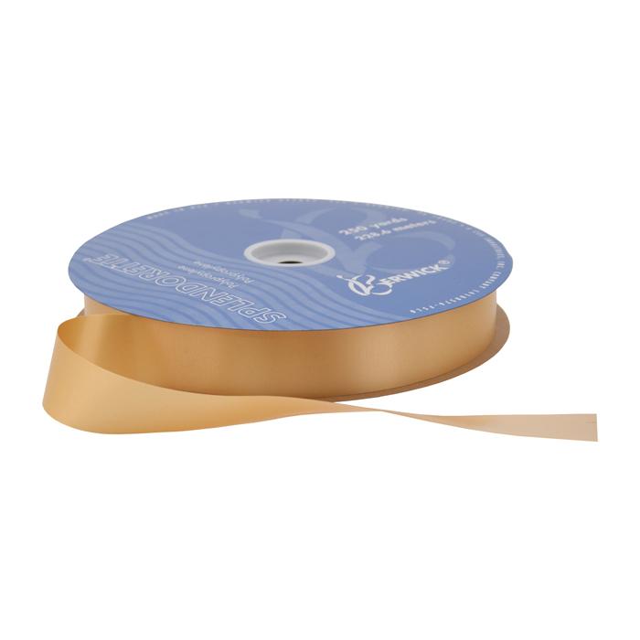 1 1/2" GOLD SATIN RIBBON | 100-Yards per Roll