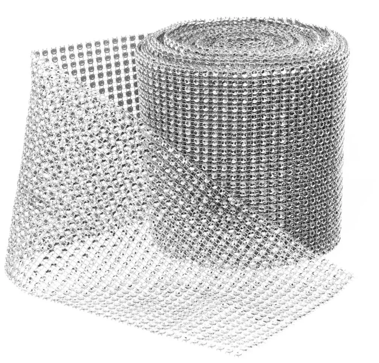 8 ROW SILVER BLING WRAP | 10-Yards per Roll