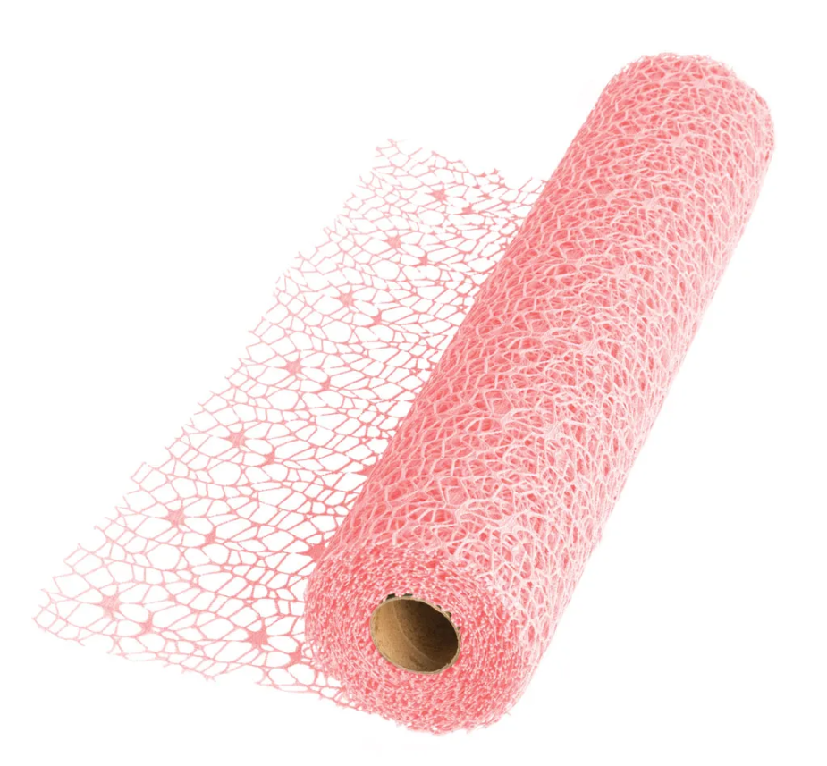 20" PINK SISAL MESH | 10-Yards per Roll / 24-Rolls per Case