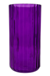 8" X 4" PURPLE CYLINDER VASE | 12-Piece per Pack