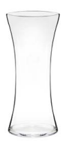 12" FLARED CLEAR VASE | 12-Piece per Pack