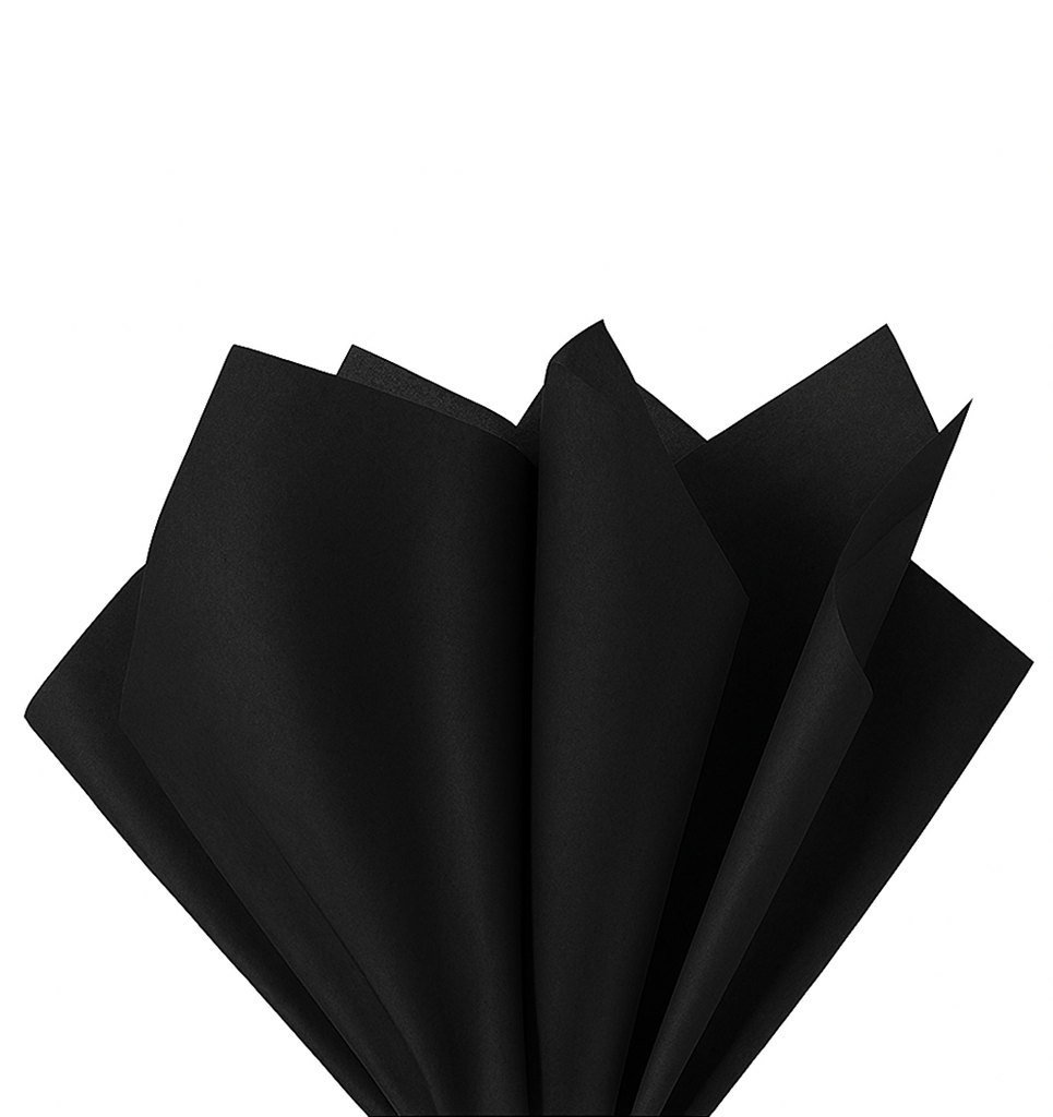 24" X 36" BLACK WAX TISSUE | 400-Sheets per Ream / 5-Reams per Case