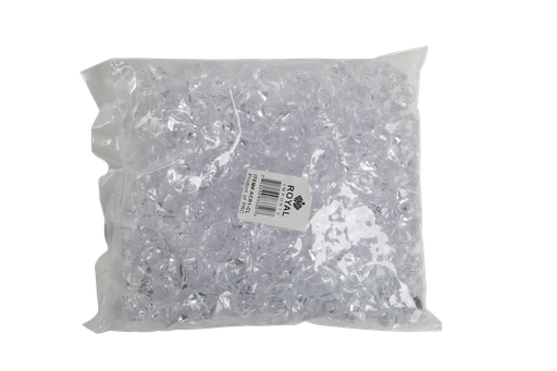 [ACR1-CL] CLEAR ACRYLIC ROCKS, 1LB | 1-Piece per Pack / 12-Packs per Case