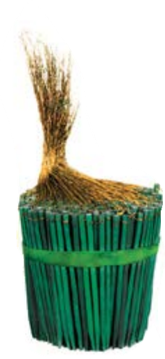 [4WST] 4" WIRED GREEN STICKS | 375-Piece per Pack / 12-Pack per Case / 48-Pack per Master