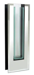 [AMZMMGSTRAIGHT] 5" X 2" X 14" MIRROR GLASS VASE | 6-Piece Per Box
