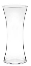 [FV13C] 6.5" X 13" CLEAR FLARED VASE | 6-Piece per Pack