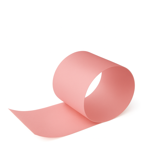 [RP40-PEA] 2 3/4" PEACH POLY-SATIN RIBBON  | 100-Yards per Roll / 12-Rolls per Case