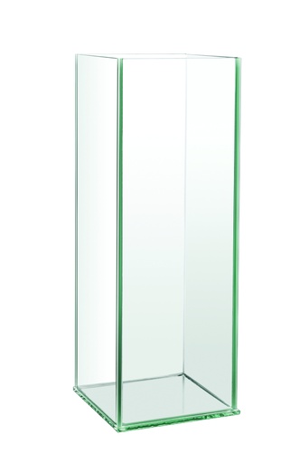 [TSQ10] TALL PLATE GLASS SQUARE 10" | 12-Piece per Pack