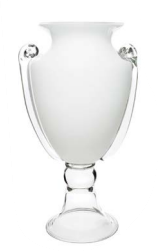 [6046-WH] 16" TROPHY VASE WHITE | 4-Piece per Pack