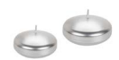 [FCS3] 3" SILVER FLOATING CANDLES | 72-Piece per Pack