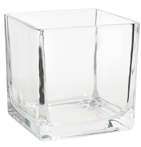 [R44-36] 4X4X4 GLASS CUBES | 36-Piece per Pack