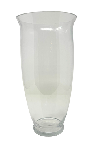 [V1850] 6.25" X 13" CLEAR FLARED LIP VASE | 6-Piece per Pack