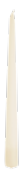 [12CANDIV] 12" CANDLES IVORY | 12-Piece per Pack