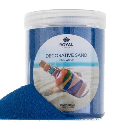 [SAND-DBL] DARK BLUE SAND | 5-Pounds per BOTTLE / 6-BOTTLE per Case
