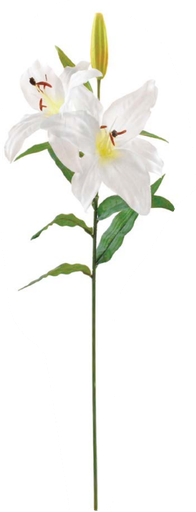 [SLILY-WH] LILY FLOWER WHITE | 12-Piece per Pack