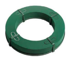 [W1030] 15" PLASTIC BACK OASIS WREATH | 1-Piece per Pack / 6-Pack per Case