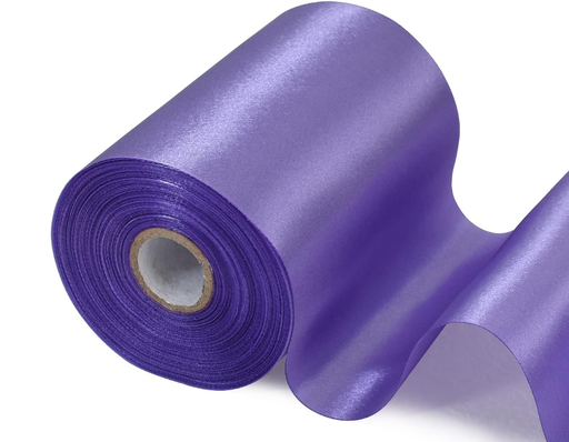 [100SAT-LAV] 4" SATIN RIBBON LAVENDER | 50-Yards per Roll