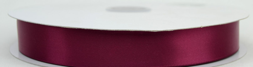 [5SAT-BURG] 1" SATIN RIBBON BURGUNDY | 100-Yards per Roll