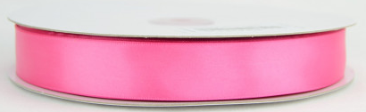 [5SAT-HPK] 1" SATIN RIBBON HOT PINK | 100-Yards per Roll