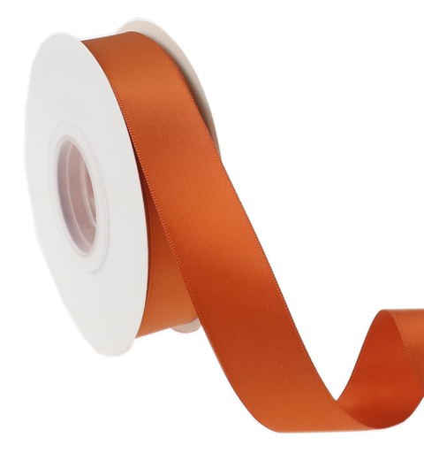 [5SAT-RUST] 1" SATIN RIBBON RUST | 100-Yards per Roll