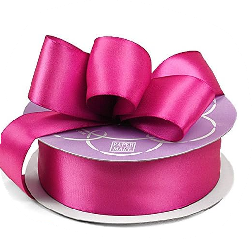 [9SAT-AZA] 1&1/2" SATIN RIBBON AZALEA | 100-Yards per Roll