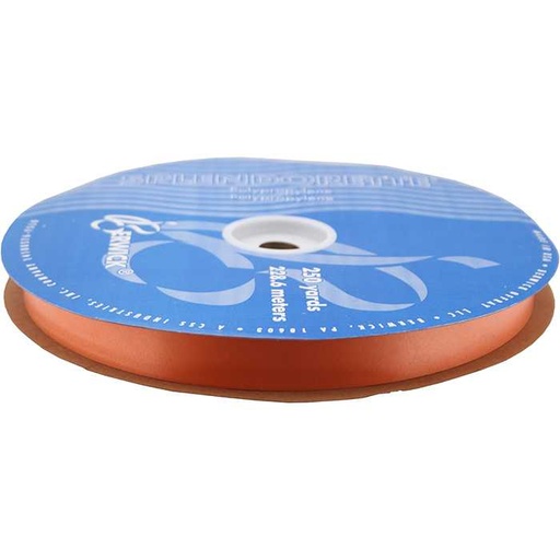 [9SAT-ORA] 1&1/2" SATIN RIBBON ORANGE | 100-Yards per Roll