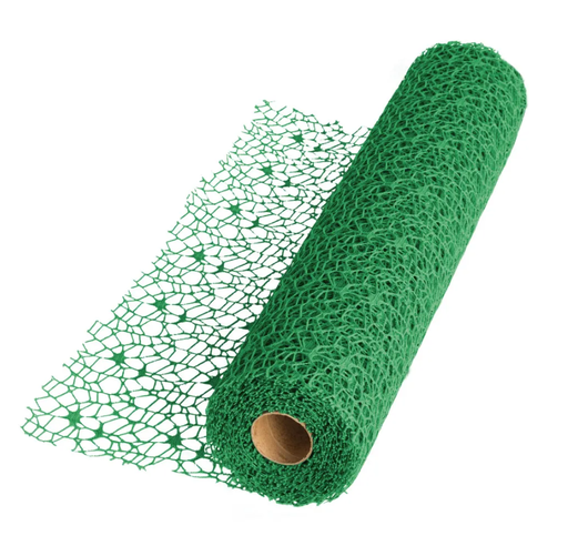[RMESH-GR] 20" GREEN SISAL MESH | 10-Yards per Roll / 24-Rolls per Case