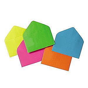 [LENV-63-COLORED] #63 COLORED ENVELOPES 4 1/4 X 2 1/2  | 500-Piece per Pack