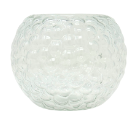 [BXD6-WH] 4.5" X 6" CLEAR DIMPLED BUBBLE BALL | 12-Piece Per Pack