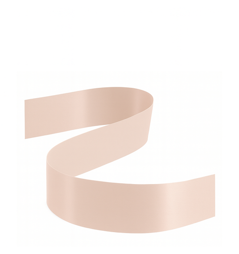 [9DFS-CHAM] 1 1/2" CHAMPAGNE DOUBLE FACED SATIN RIBBON | 50-Yards Per Roll / 12-Roll Per Case